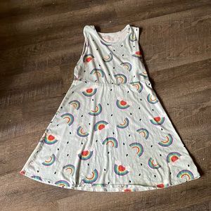 Kids watermelon rainbow dress